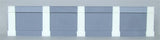 Length of stone retaining wall & buttresses
