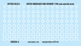 British Tank Markings Bundle