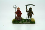 Welsh Peasant Couple - 28mm