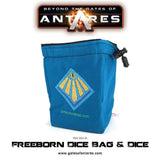 Freeborn Dice Bag & Dice